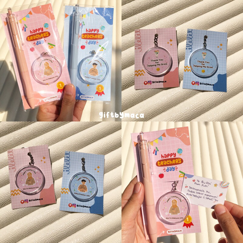 ✨GIFTBYMACA✨ Spesial Kado Hari Guru|Kado Unik|Hadiah untuk Guru| Custom Kado