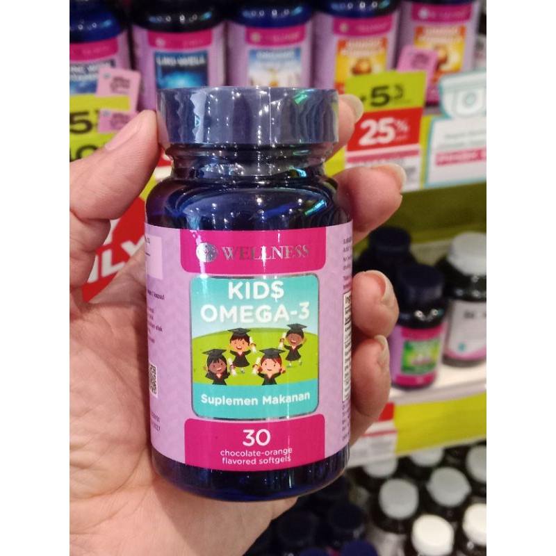 Wellness Kids Omega 30 softgel - Wellnes kids omega - Kids omega