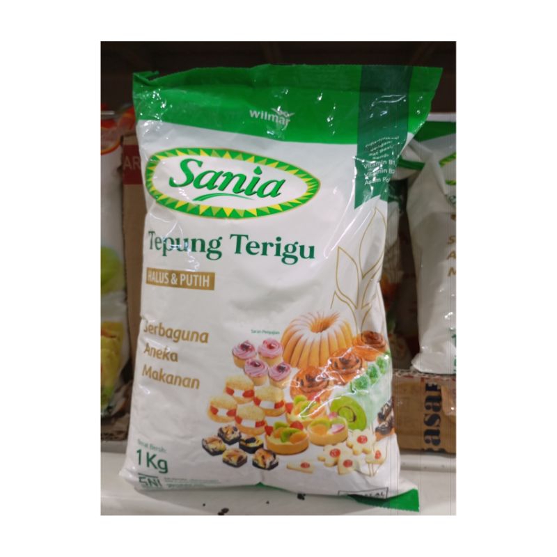 

TERIGU SANIA 1 KG/ TERIGU MILA 1 KG ISI 6 PCS