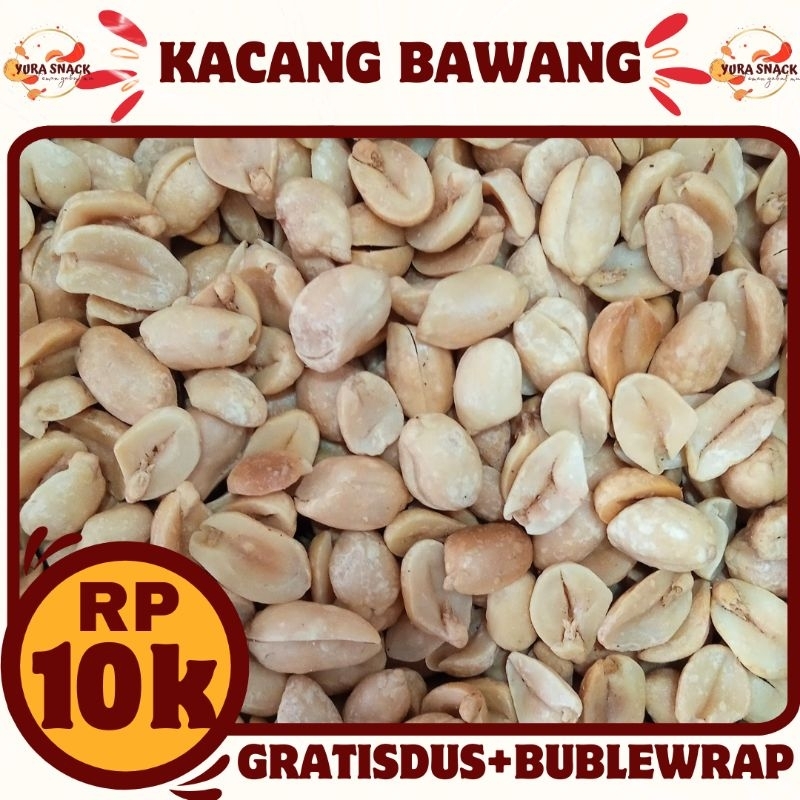 

Kacang Bawang Super Renyah Rasa Istimewa,Gurih dan Sehat- Tanpa Pengawet kemasan 250gr 500gr dan 1kilo