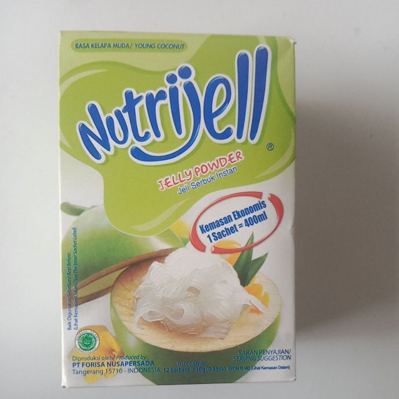 

nutrijell 1 box isi 12 pic