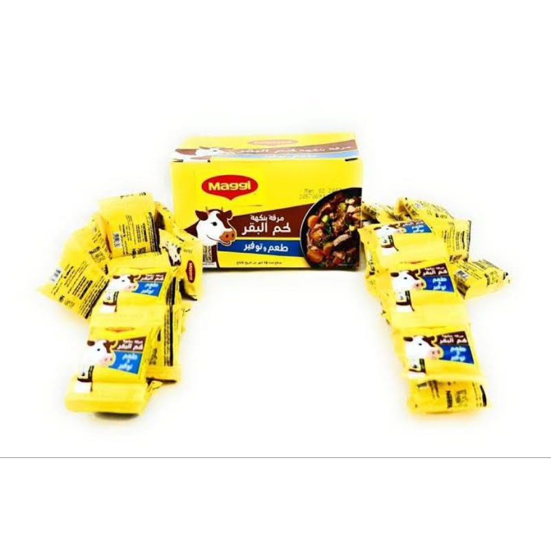 

Maggi sapi isi 6blok bumbu kaldu maggi arab beef block