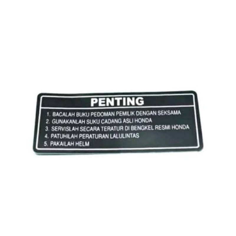 

STICKER PENTING