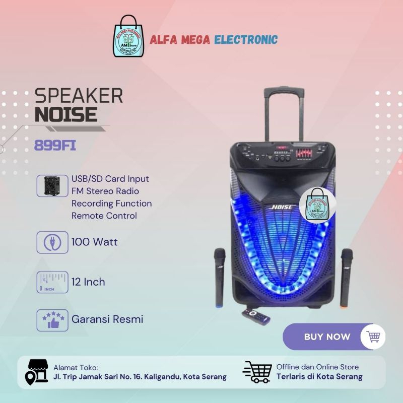 Speaker Noise 12 Inch 899FI