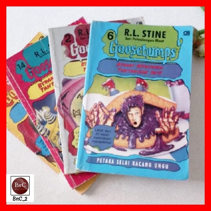 Goosebumps RL Stine seri petualangan maut bekas