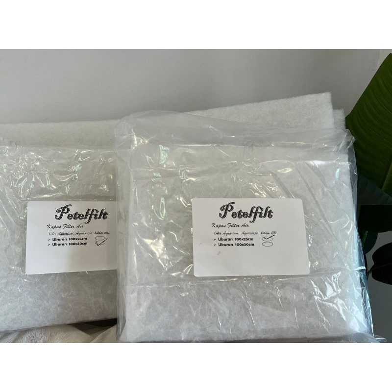 (Baru) Kapas Filter Aquarium 100x25cm/Kapas Filter Aquarium 100x30cm/Kapas Filter Air/Kapas Filter A