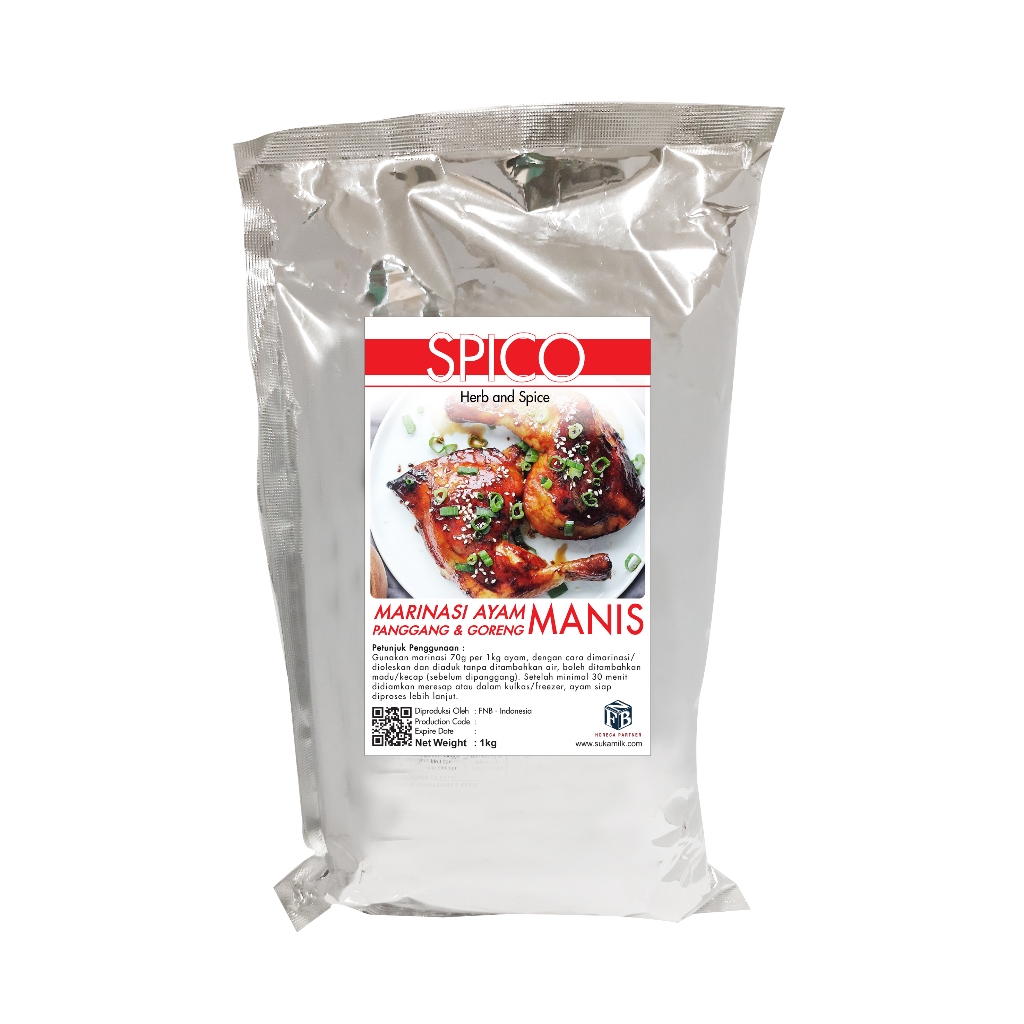 

Marinasi Ayam Manis Panggang dan Goreng SPICO