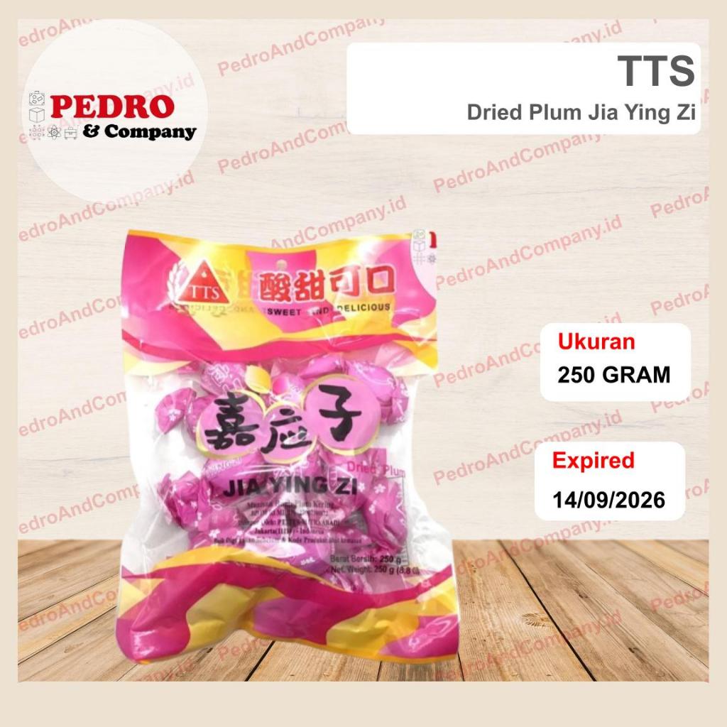 

TTS DRIED Plum JIA YING ZI manisan buah plum kering 250 gram