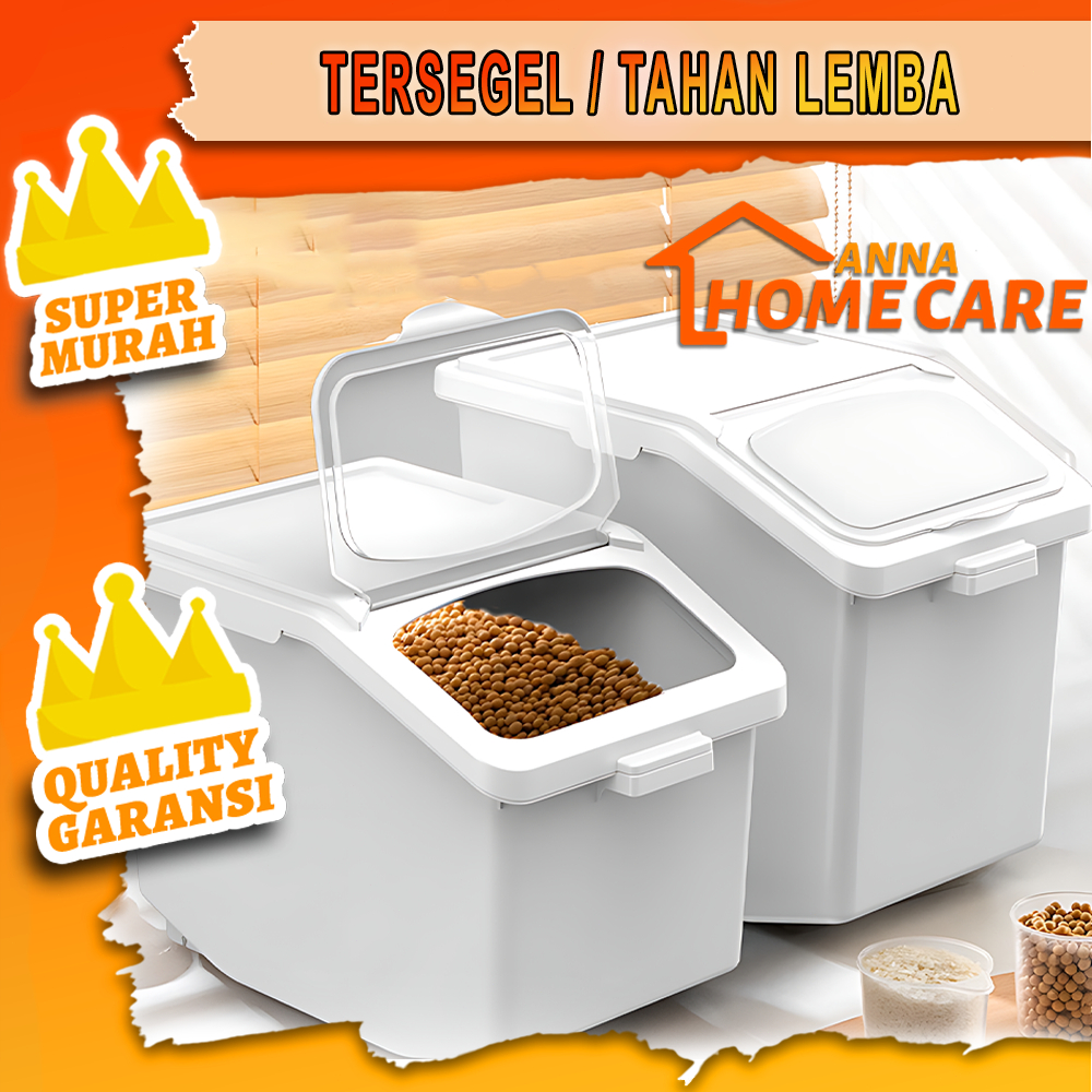 Penyimpanan Beras/Rice Box / Tempat Menyimpan Beras Kotak Penyimpanan Beras Makanan Plastik Kotak Pe