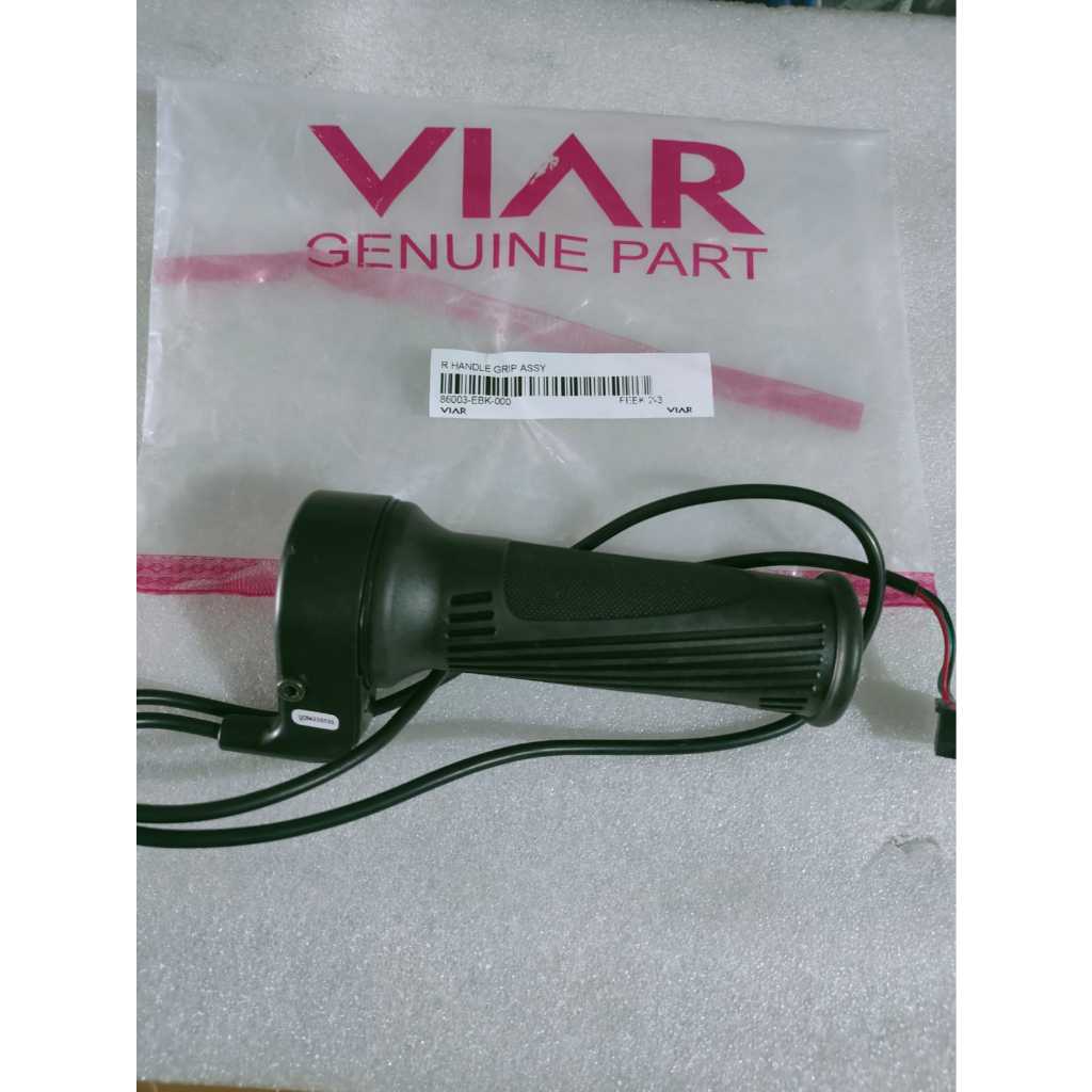 Grip gas e-bike Viar u3 sepeda listrik / Grip kanan gas Viar u3 Uno3 / grip gas sepeda listrik u3 un