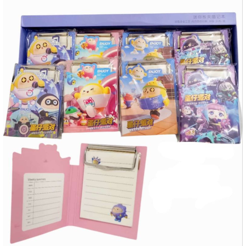 

Notebook Clipboard Fancy Mini / Buku Catatan Buku Notes - Hamdalah Toys