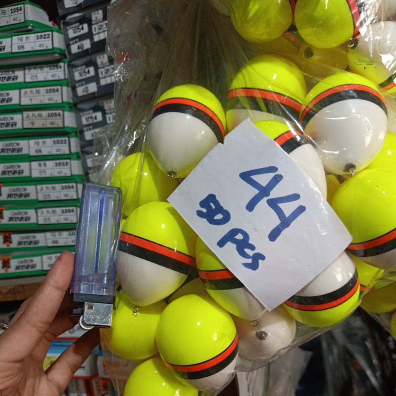 PELAMPUNG STEROFOAM BULAT JUMBO UNTUK BAWAL 8-44 (PER 1 PCS) bukan 50 pcs ready