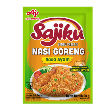 

Sajiku Bumbu Instan Nasi Goreng Ayam 20g