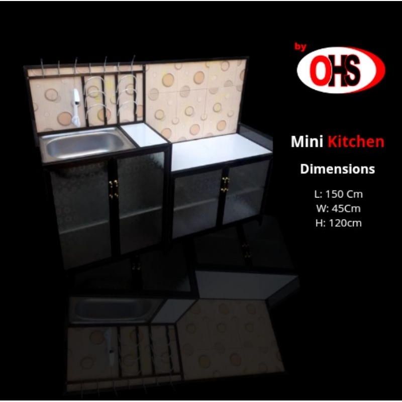 meja kompor wastafel