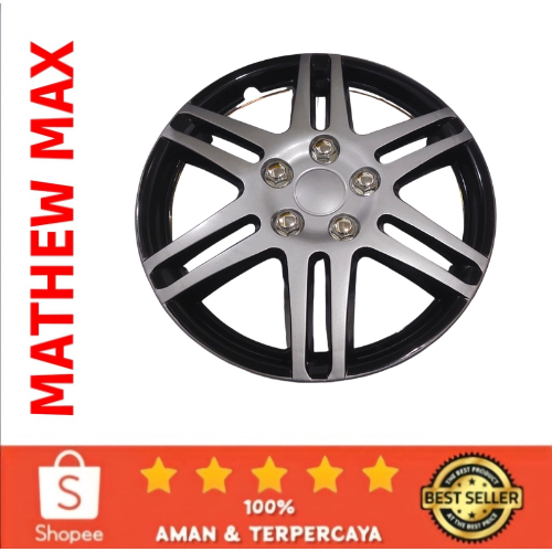 Wheel Dop Cover WARNA Dop Velg Ring 12, 13, 14, 15 Inch LOWIN Universal