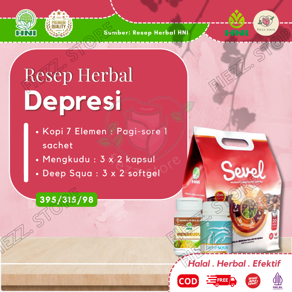 Resep Herbal HNI HPAI DEPRESI ➖ Obat Ampuh Untuk Depresi