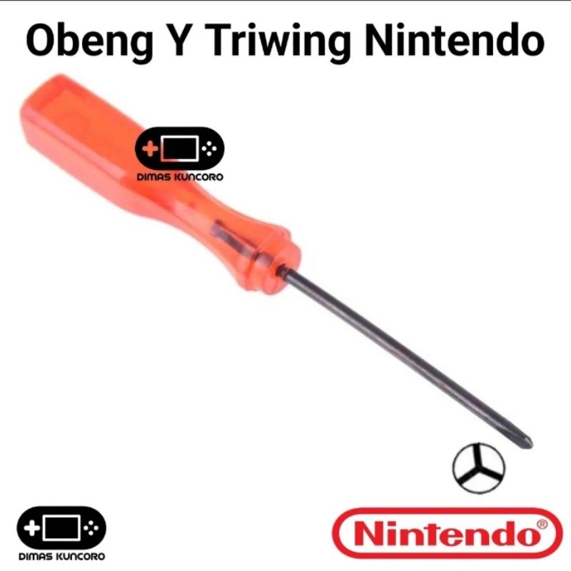 Obeng Y Triwing Nintendo switch wii gba gameboy serbaguna gamecube