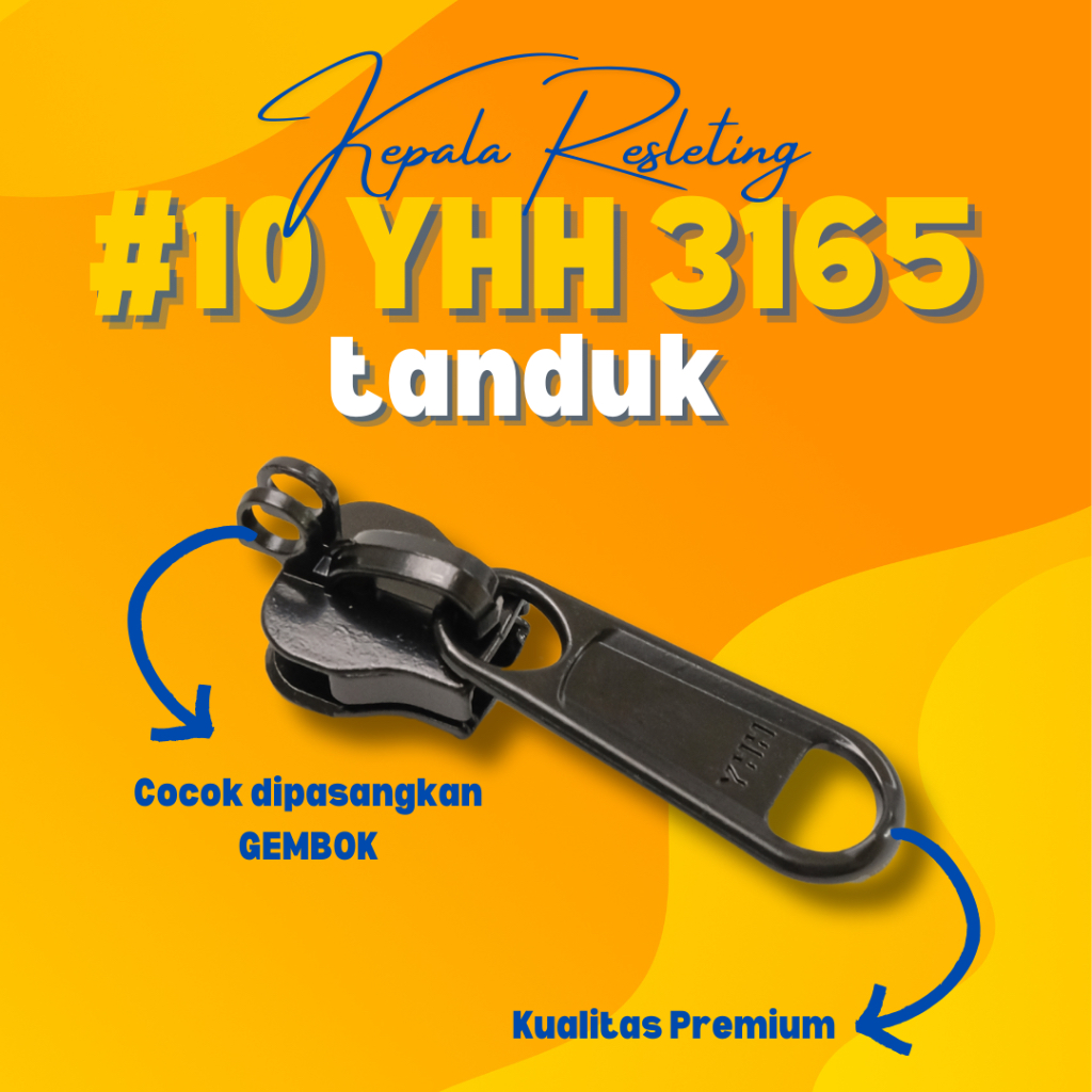 (50 PCS) KEPALA RESLETING NO. 10 YHH 3165 TANDUK GEMBOK - RESLETING KOPER - KUALITAS PREMIUM - ZIPPE