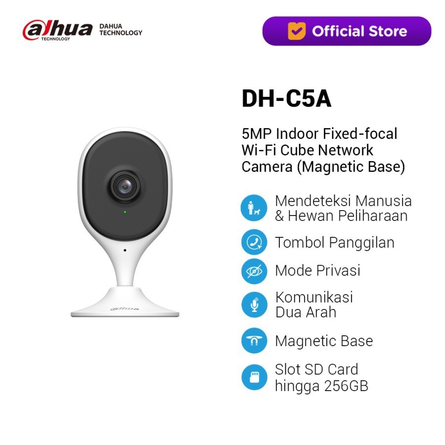 DAHUA DH-C5A 5MP IP Camera Indoor Cctv IP Wireless