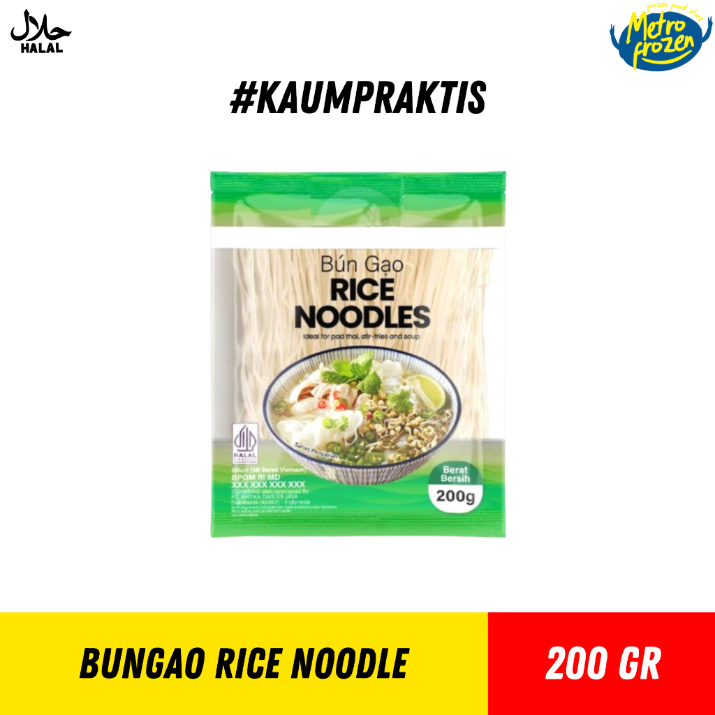 

BunGao Rice Noodle 200gr