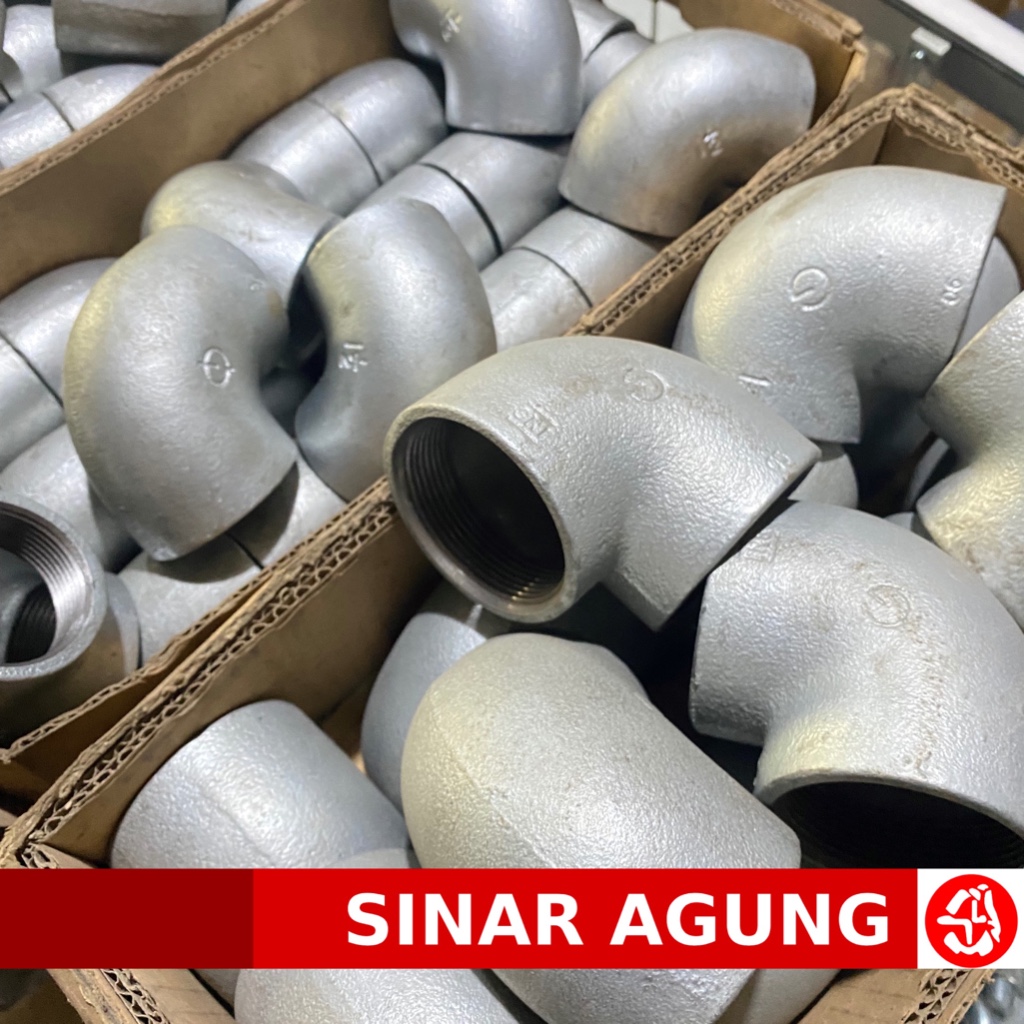 Elbow Knee drat 1 1/2 inch Pipa drat dalam