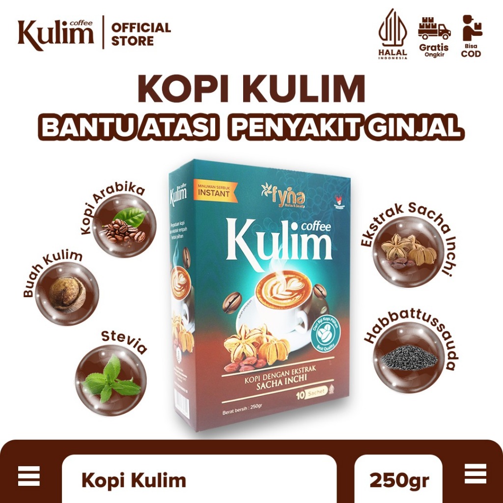 

KULIM COFFEE - Kopi Kulim Untuk Bantu Cegah Berbagai Penyakit Ginjal