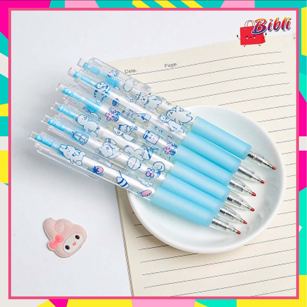 

Pulpen Gel Motif Kelinci Pulpen Pelajar Dan Kantor Pena Lucu Rabbit 608