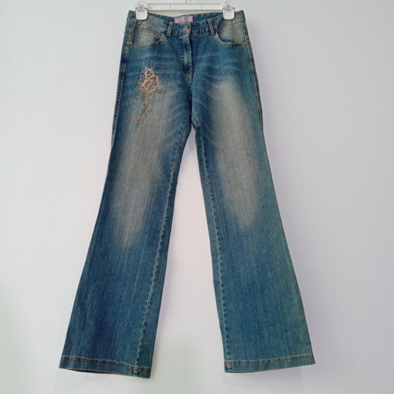 LYNT FASHION CELANA JEANS PANJANG WANITA || JEANS PANJANG KOREAN STYLE || CELANA LEVIS PANJANG CUTBR