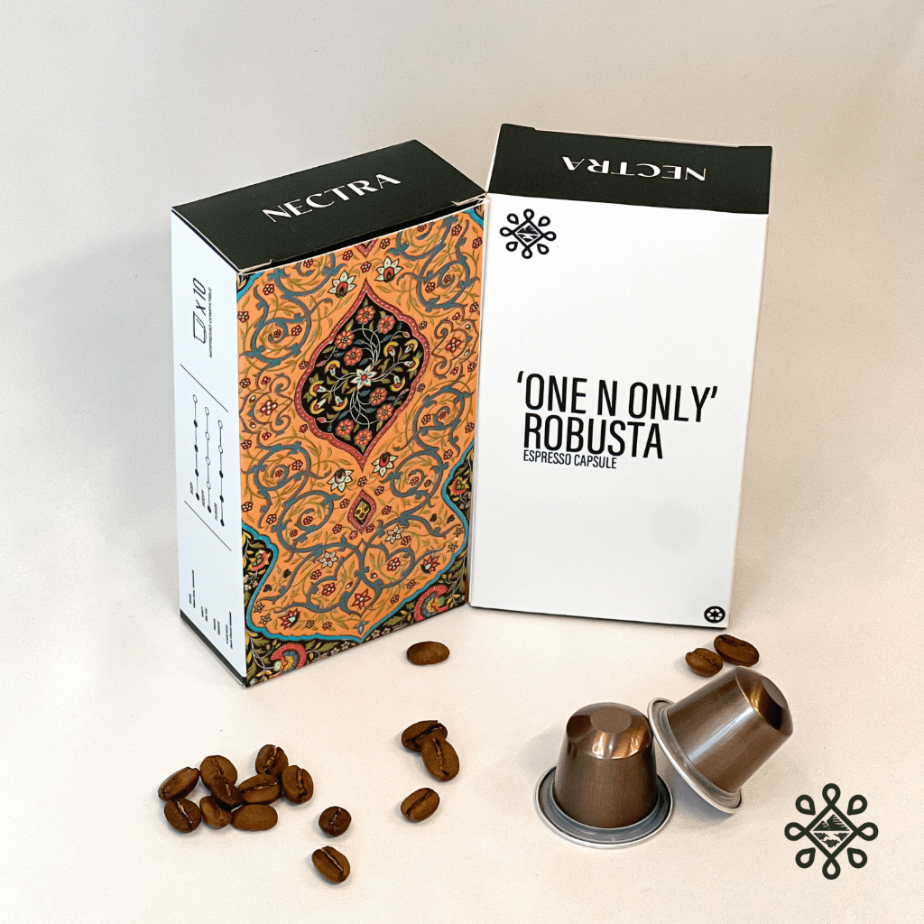 

'One N Only' Fine Robusta Espresso Capsule | Coffee Capsule by Nectra