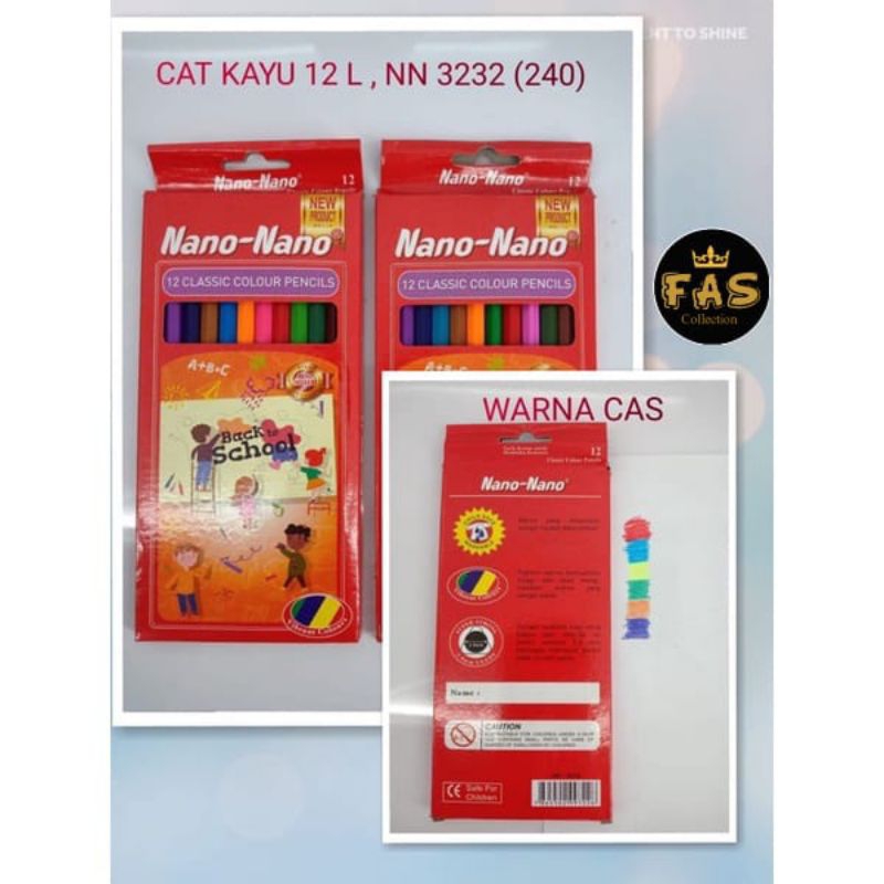 

*Pensil Warna Panjang Nano-Nano*