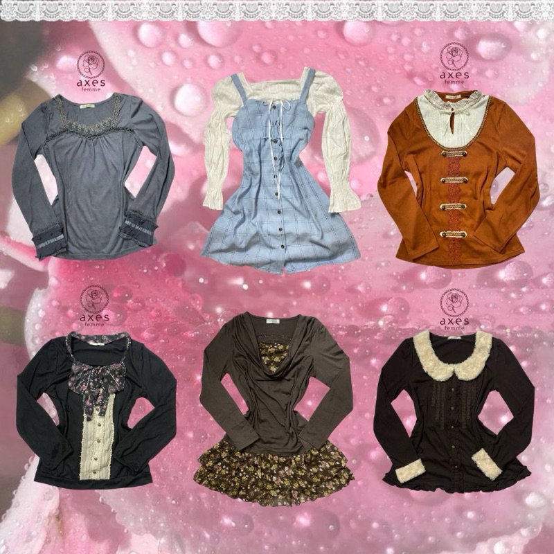 axes femme double bow butterfly