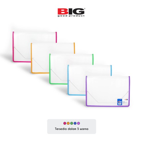 

Expanding File F4 Transparant Tali XF-8008 Big / PCS - Expanding File Big