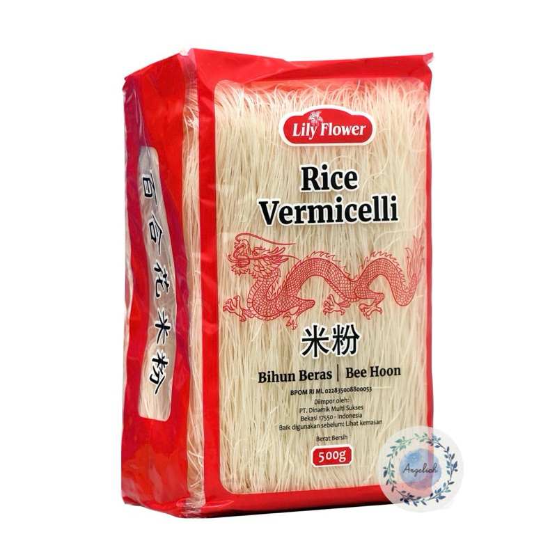 

Lily Flower Bihun Beras Beehon Rice Vermicelli 500gr