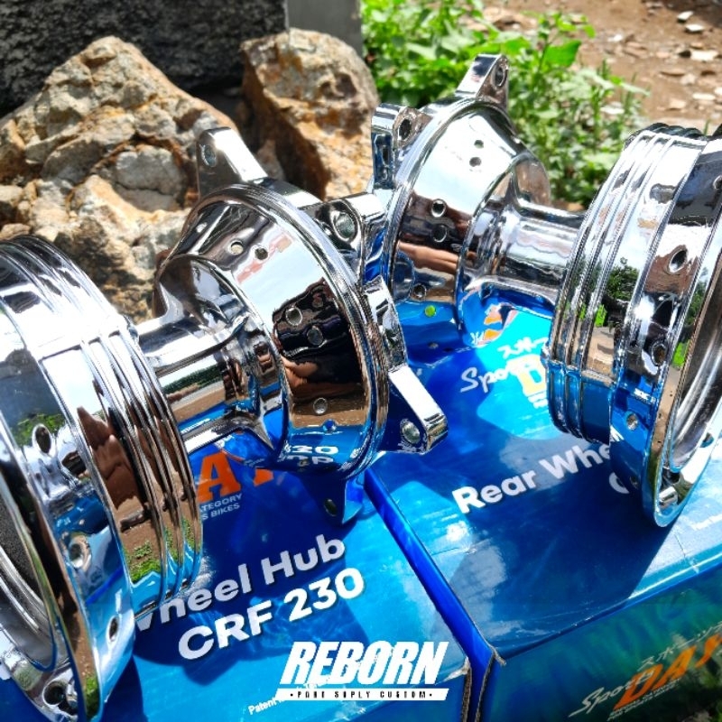 Tromol Belakang CRF 230 Import day Detail Original finishing crom tebal detailing rapi