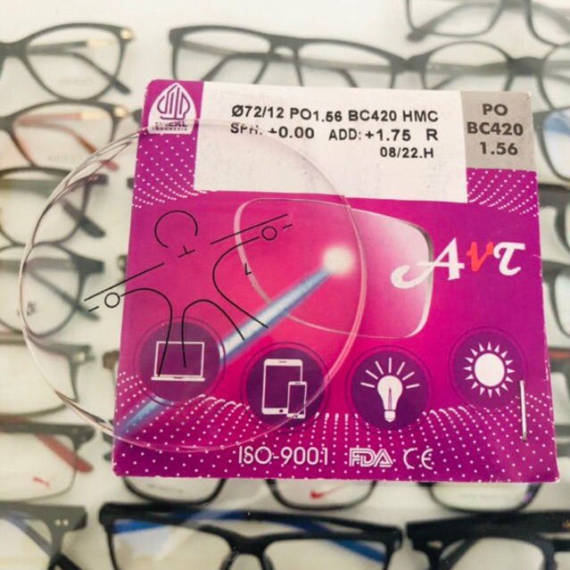 Lensa Kacamata Progresif Blueray