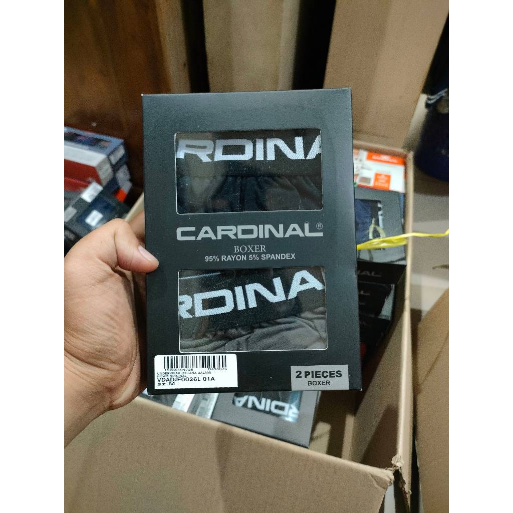 Celana Dalam Boxer Pria Cardinal Original