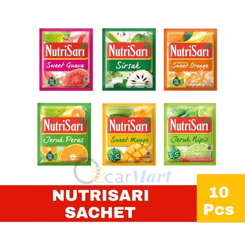 

NUTRISARI Renceng isi 10 Sachet Aneka Rasa Orins