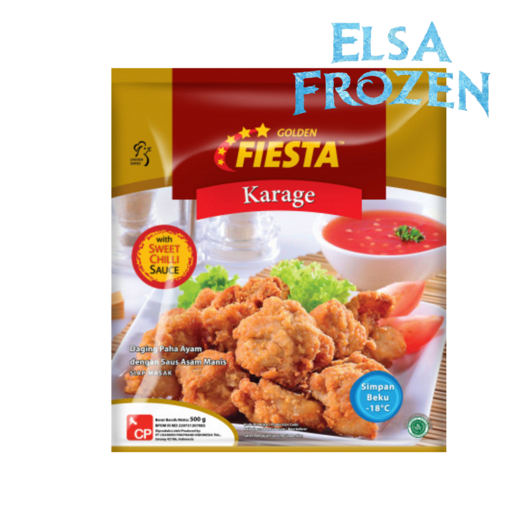 

GOLDEN FIESTA KARAGE WITH SWEET CHILLI SAUCE 500GR