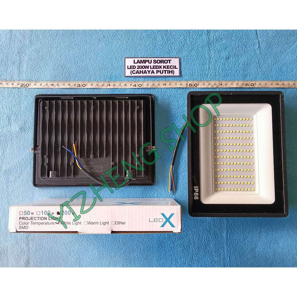 LAMPU SOROT LED 200W LEDX KECIL