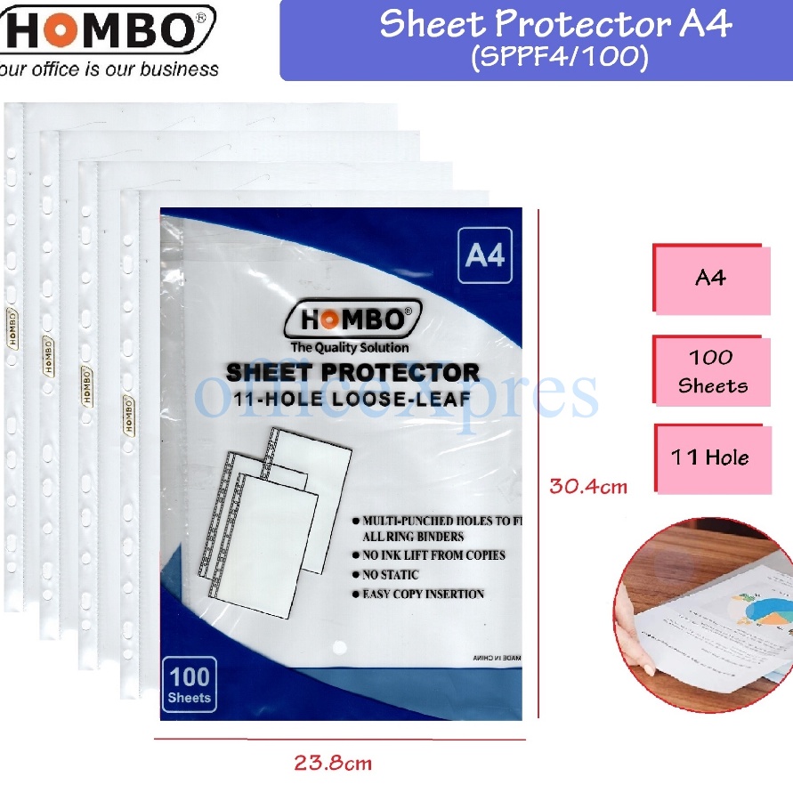 

Price Sheet Protector A4 Document Protector Plastik Sleeves 1 Lembar PP Pocket