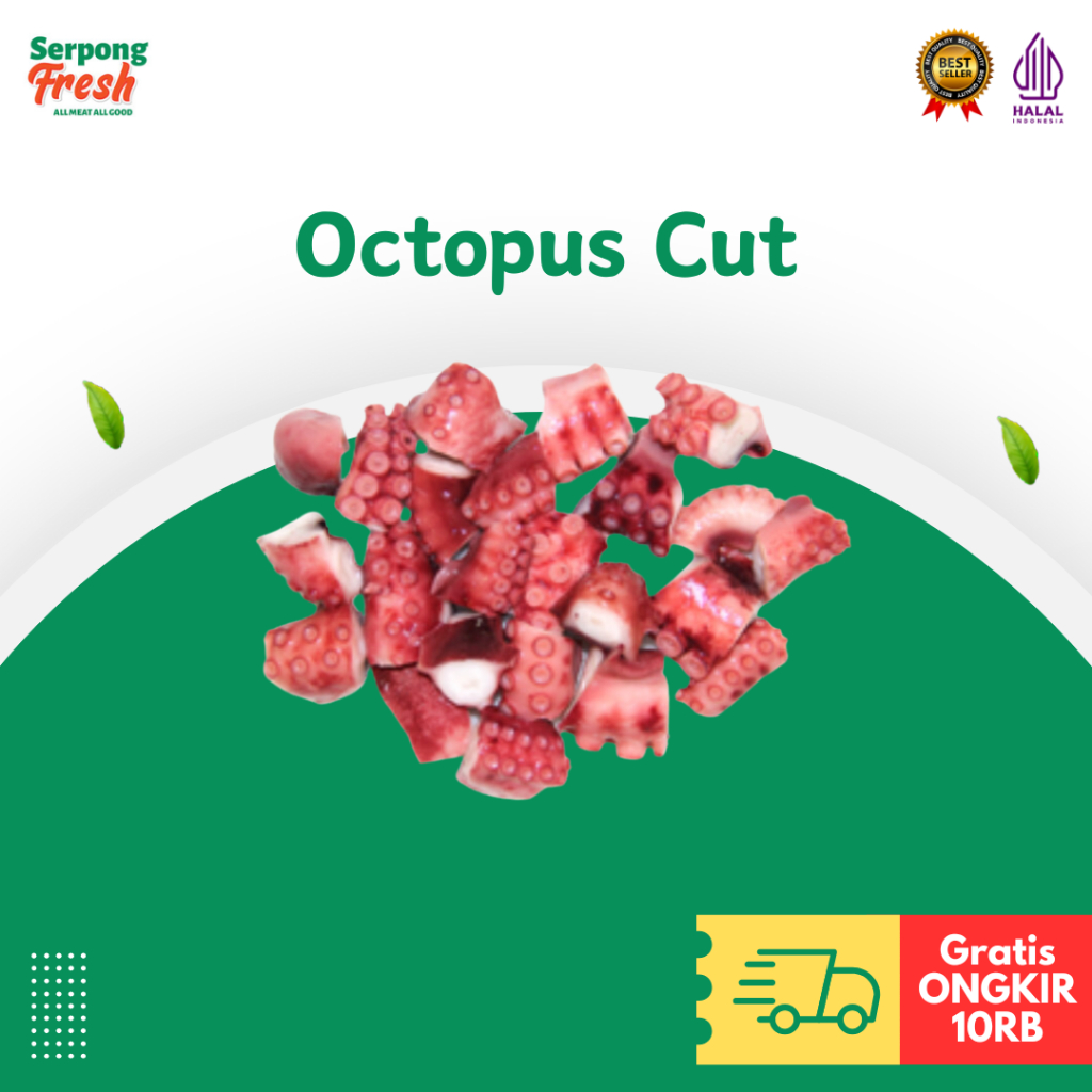 

Gurita Potong Octopus Cut 500gr
