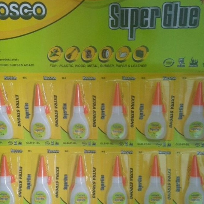 

KP8 Lem glue bosco botol perlusin