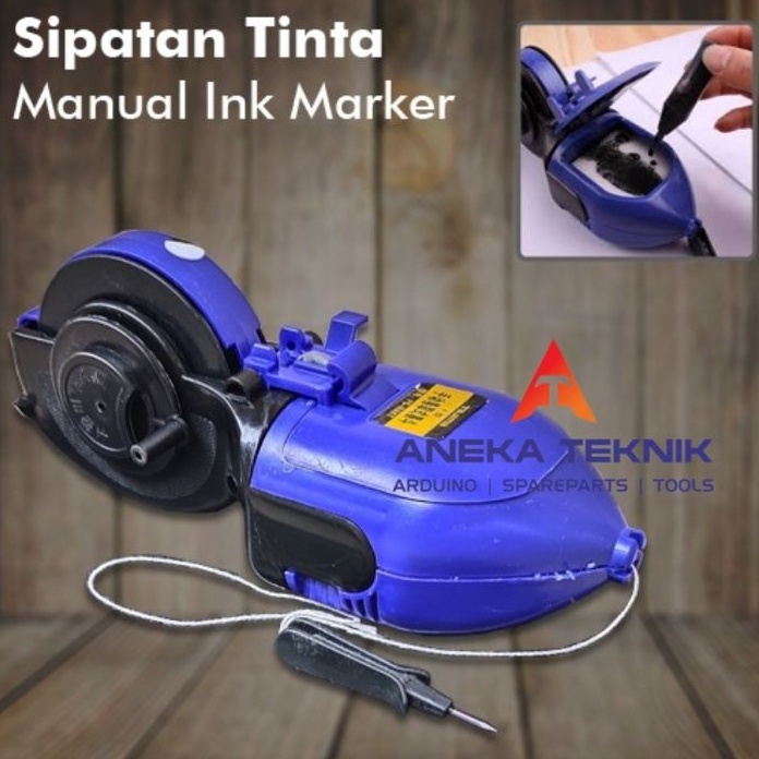 

Gila Sipatan Tinta Benang Manual Ink Marker Penggaris Benang