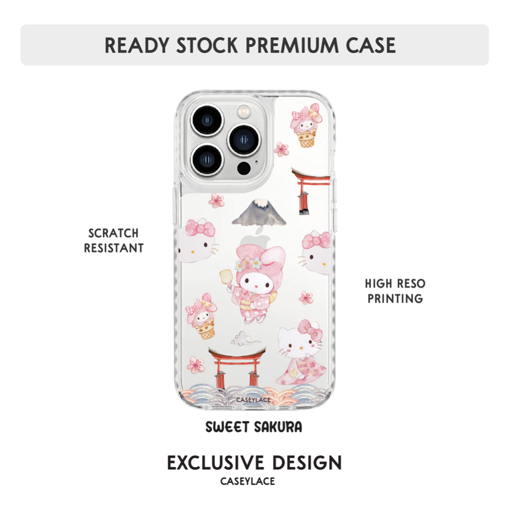 Impact Case Samsung Sweet Sakura Melody & Kucing lucu Collections