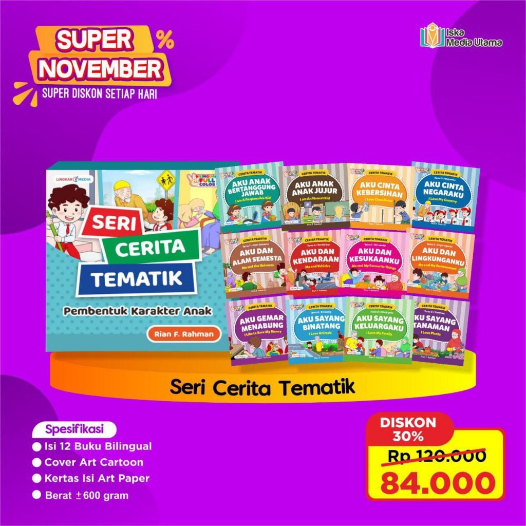 [PE] Seri Cerita Tematik - Bilingual