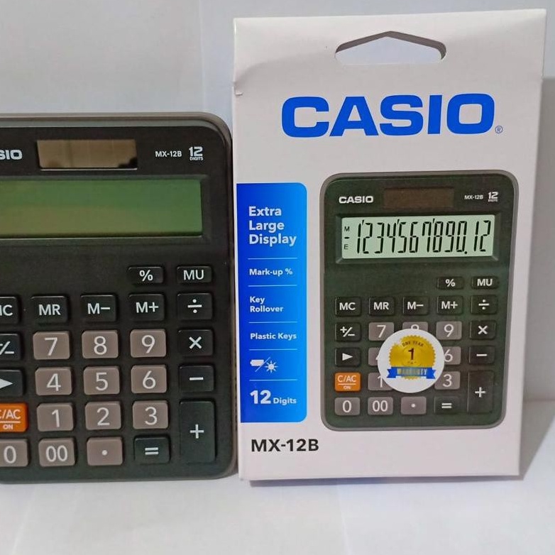 

KP8 Kalkulator 12 Dit merk Casio MX 12B