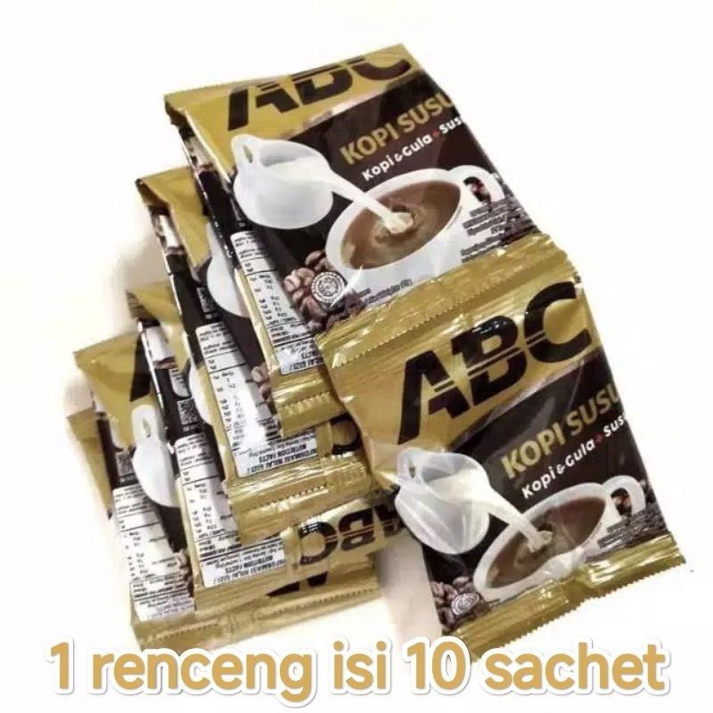 

ABC kopi susu 10 sachet