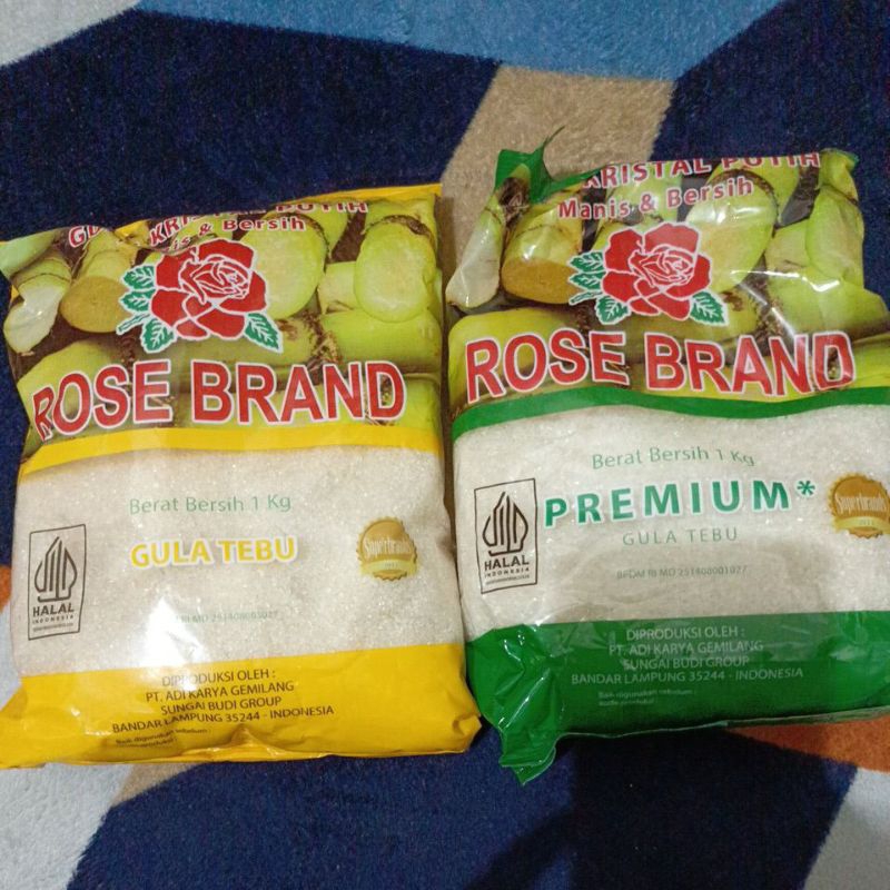 

gula pasir rose brand 1kg