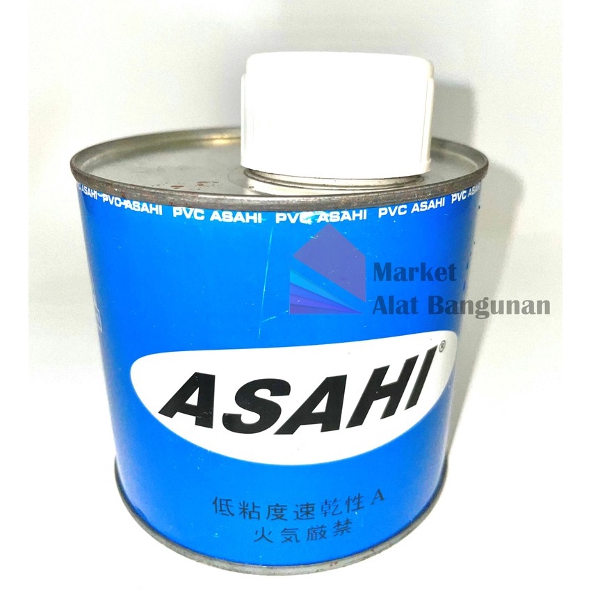 

HJ6 Lem Pipa PVC Asahi Kaleng Lem Pipa Paralon Asahi 4 Gram