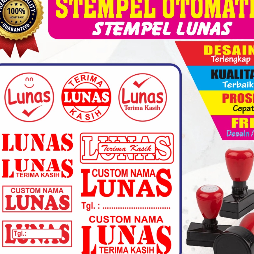 

Langka Stempel Lunas